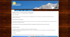 Desktop Screenshot of ferienhaus-strasser.com